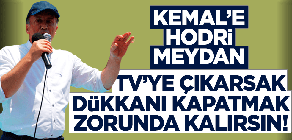 Muharrem İnce Kılıçdaroğlu'na çağrı yaptı: Televizyona çıkarsak dükkanı kapatmak zorunda kalırsın