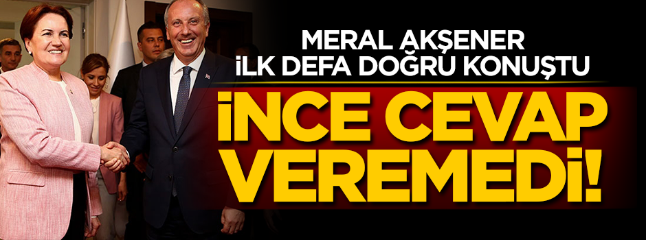 Muharrem İnce o sözlere cevap veremedi