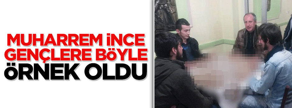 Muharrem İnce, okey masasında