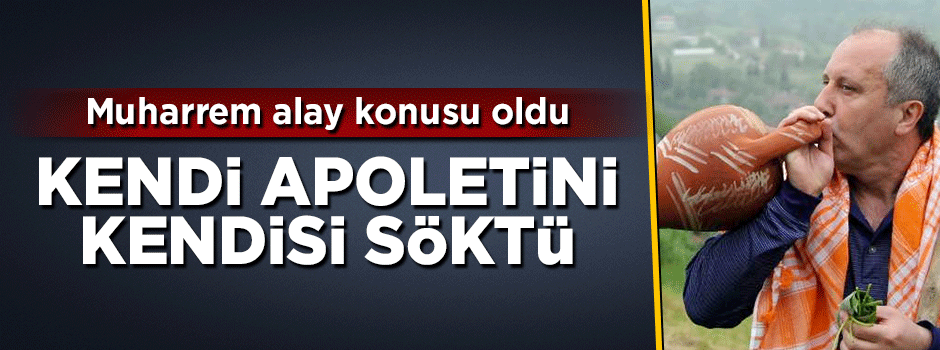 Muharrem İnce sosyal medyada alay konusu oldu! Kendi apoletini kendisi söktü