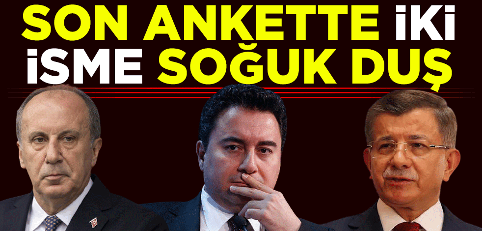 Muharrem İnce'den Ali Babacan ve Ahmet Davutoğlu'na soğuk duş