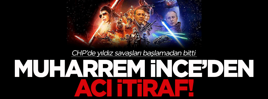 Muharrem İnce'den 'Kurultay' itirafı
