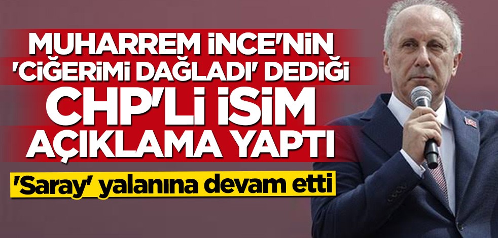 Muharrem İnce'nin "ciğerimi dağladı" dediği Faik Öztrak açıklama yaptı