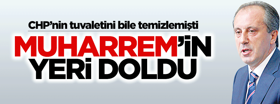 Muharrem İnce'nin koltuğuna Levent Gök oturdu