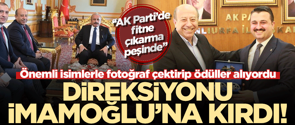 Muharrem'in iki yüzü! Direksiyonu İmamoğlu'na kırdı