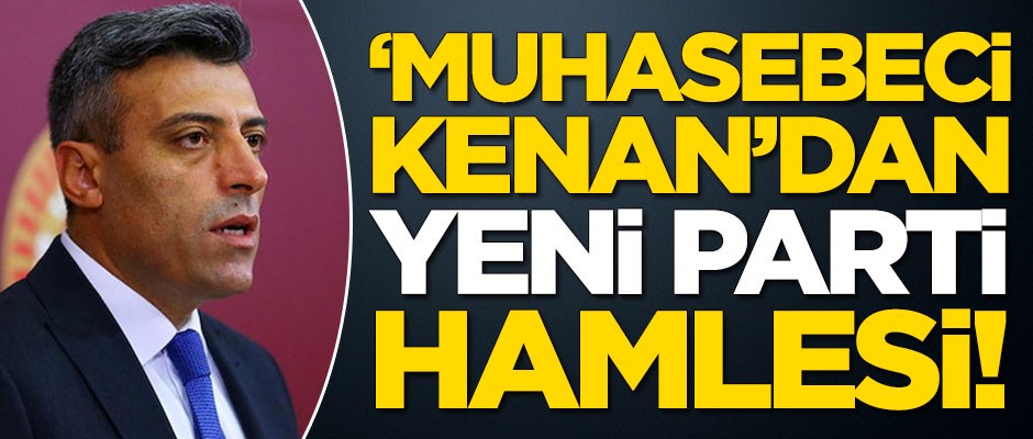 'Muhasebeci Kenan’ lakaplı Öztürk Yılmaz'dan yeni parti hamlesi! Tarafını seçti