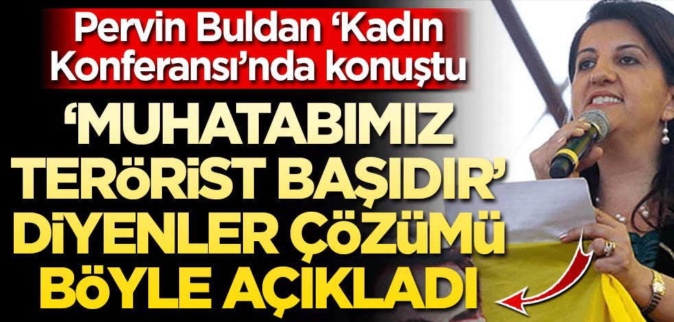 Muhatabımız terörist başıdır diyenler bakın çözüm yolunu nasıl açıkladı!