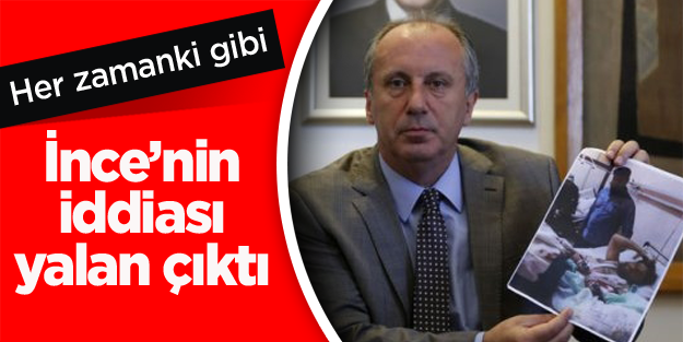 Muhrrem İnce'nin IŞİD iddiası da yalan çıktı