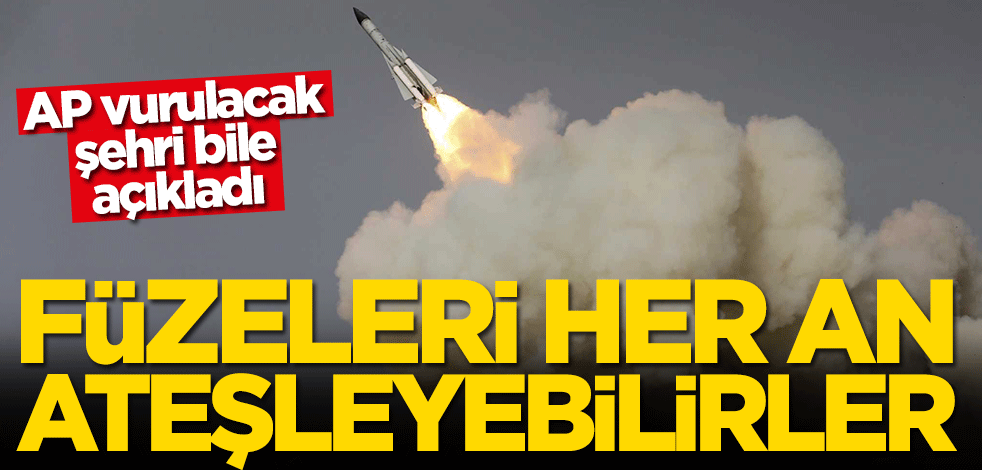  Muhsin Fahrizade olayında ortalık toz duman! Füzeleri her an ateşleyebilirler... AP vurulacak şehri bile açıkladı