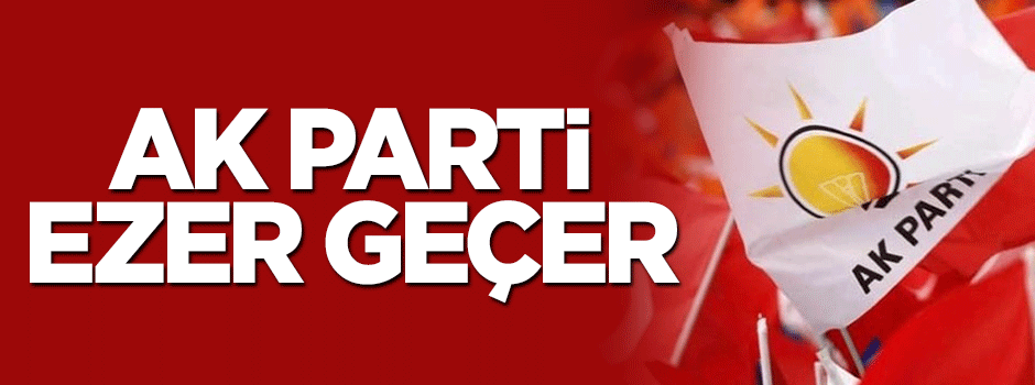Muhtemel erken seçimde AK Parti yine ezer geçer