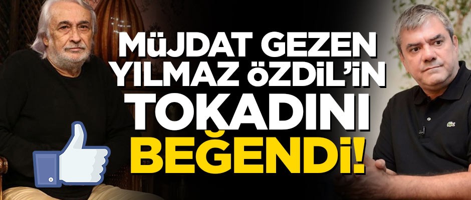 Müjdat Gezen, Yılmaz Özdil'in tokadını beğendi!