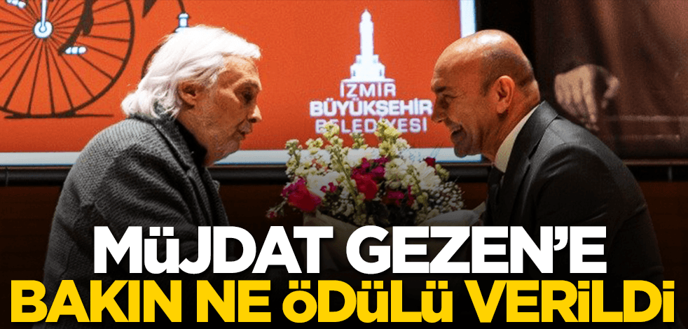 Müjdat Gezen'e al takke ver külah ödülü!