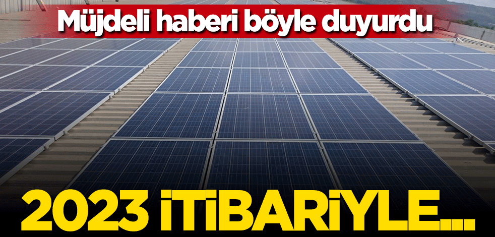 Müjdeyi böyle duyurdu: 2023'te yüzde 100'ünü kendimiz karşılayacağız