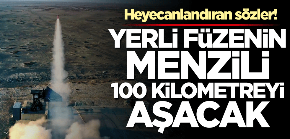 Müjdeyi verdi: GÖKDOĞAN füzesinin menzili 100 kilometreyi aşacak