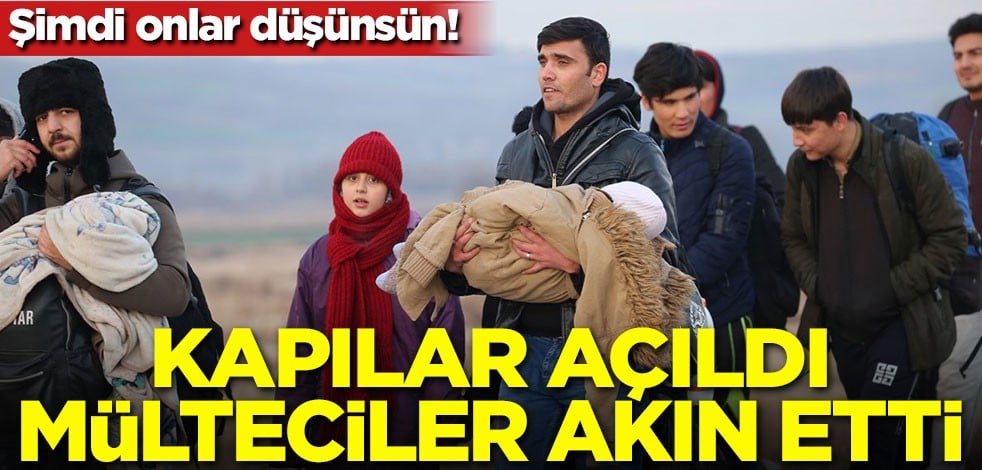 Mülteciler sınır kapılarına akın etti