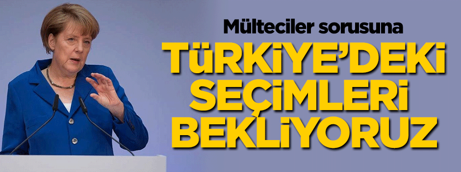 Mülteciler sordular Türkiye'deki seçimleri bekliyoruz dedi