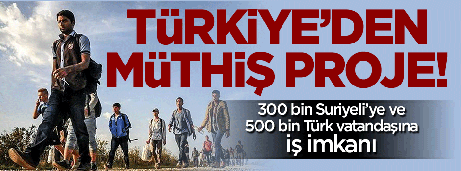 Mültecilere fabrika kurulacak