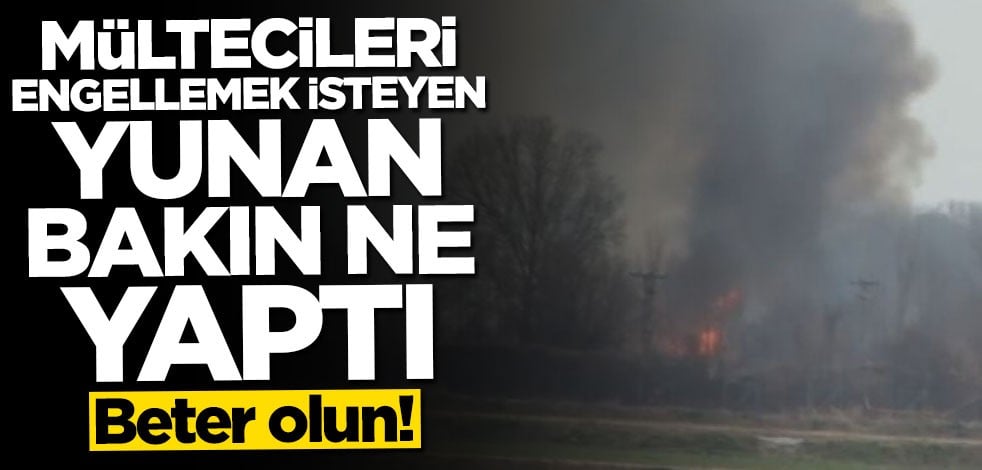 Mültecileri engellemek isteyen Yunanistan bakın ne yaptı