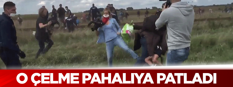 Mülteciye çelme takan kameraman kovuldu