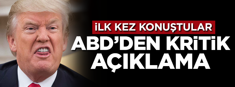 Münbiç anlaşması sonrası ABD'den ilk açıklama
