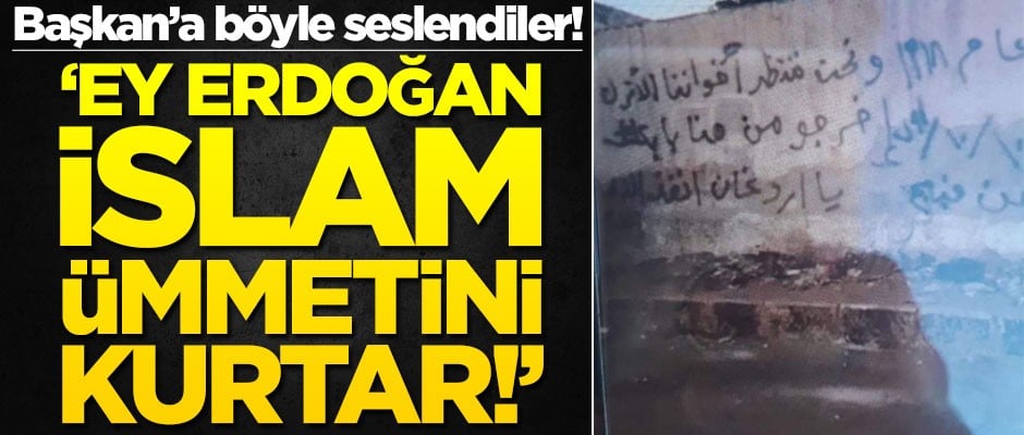 Münbiç halkından Erdoğan'a çağrı: İslam ümmetini kurtar