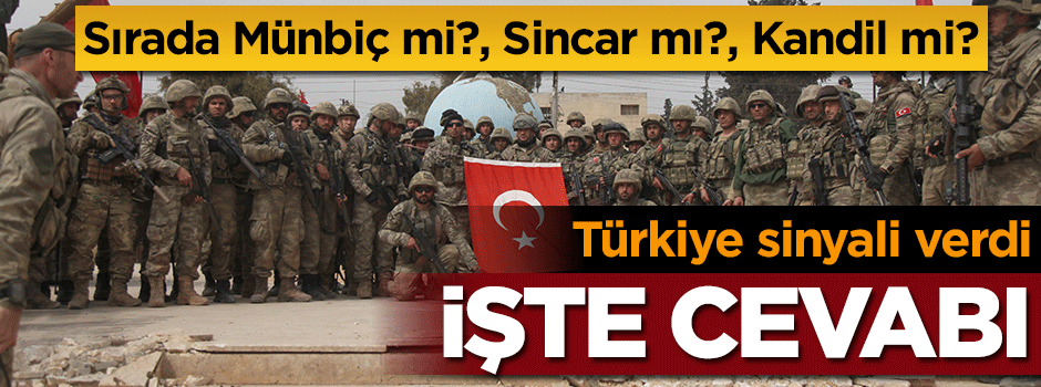 Münbiç mi Sincar mı Kandil mi? İşte cevabı