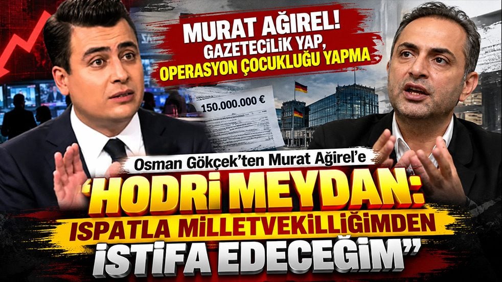 MURAT AĞIREL! GAZETECİLİK YAP, OPERASYON ÇOCUKLUĞU YAPMA Osman Gökçek’ten Murat Ağırel’e Hodri Meydan: Ispatla Milletvekilliğimden istifa edeceğim
