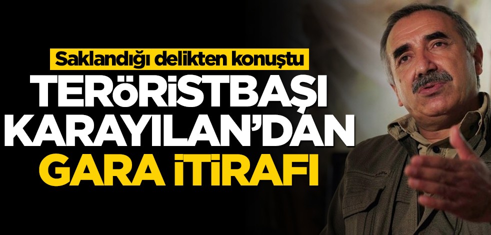 Murat Karayılan saklandığı mağaradan itiraf etti!