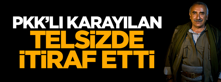 Murat Karayılan telsizlerden itiraf etti