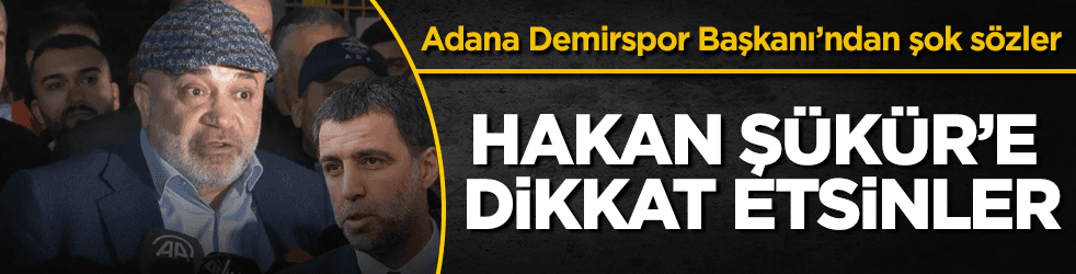 Murat Sancak'tan şok sözler! Hakan Şükür'e dikkat etsinler