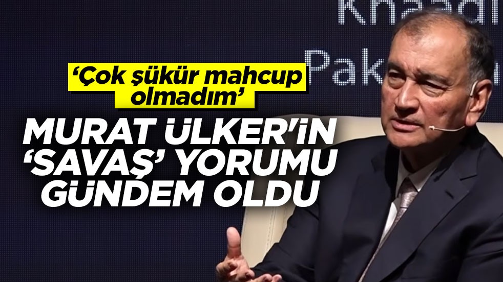 Murat Ülker'in 'savaş yayılacak mı' sorusuna verdiği cevap gündem oldu! 'Çok şükür mahcup olmadım'