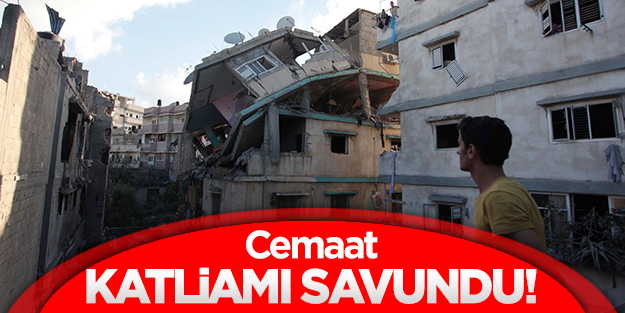 Musevi Cemaati katliamı savundu