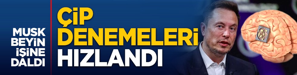 Musk beyin işine daldı: Çip denemeleri hızlandı
