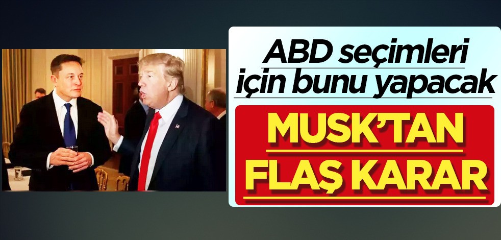 Musk'tan Trump'a 45 milyon dolar bağışta bulunacağına dair iddia: Dev bağış yapacağı iddia edildi!