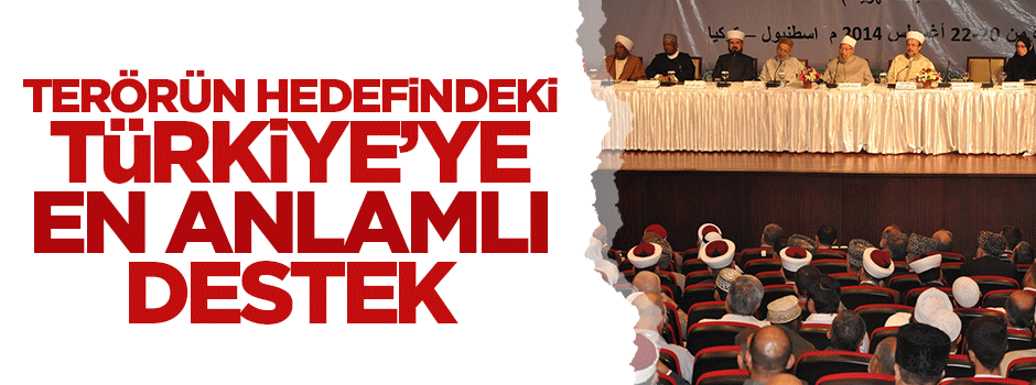 Müslüman Alimler Birliği: Türk halkı birlikte hareket etmeli