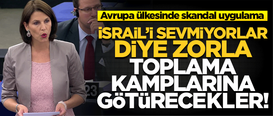 Müslüman çocuklar İsrail'i sevmiyor diye zorla Yahudilerin toplandığı kamplara götürecekler!
