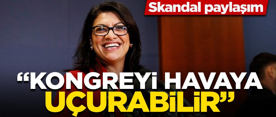 Müslüman siyasetçi hakkında küstah paylaşım! "Kongreyi havaya uçurabilir"