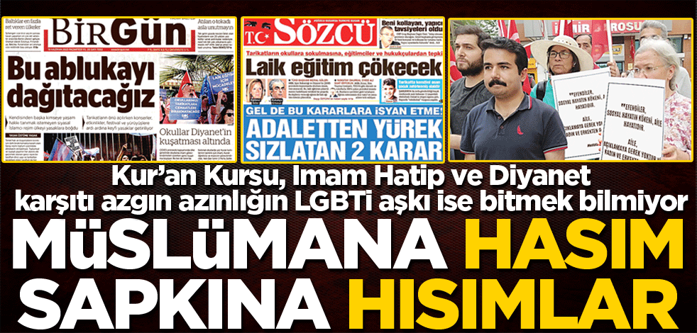 Müslümana hasım sapkına hısımlar