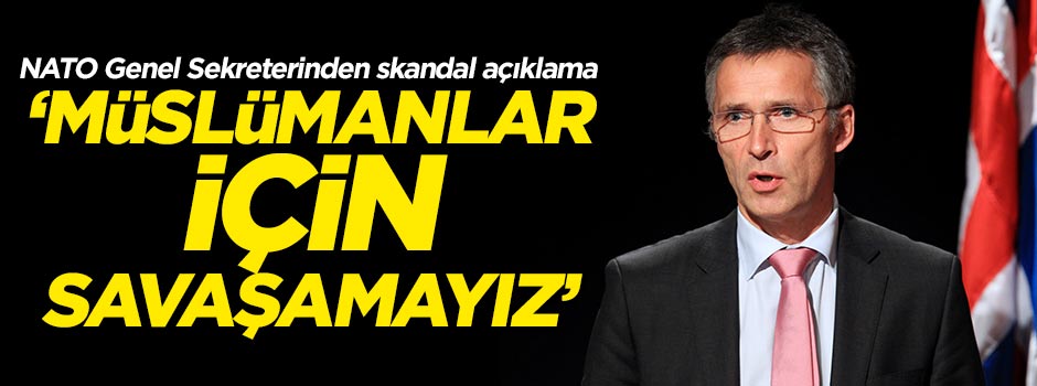 'Müslümanlar için savaşamayız!'
