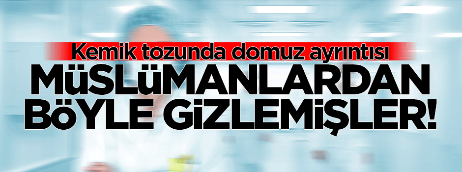 Müslümanlara domuz şoku!