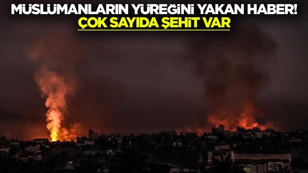 Müslümanların yüreğini yakan haber! Çok sayıda şehit var