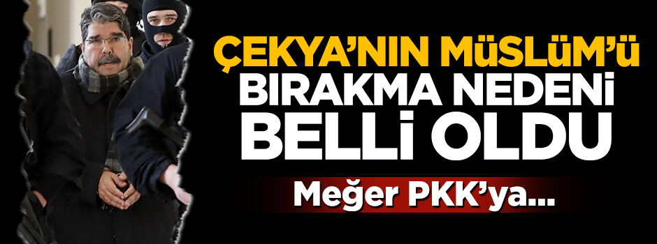 Müslüm'ü salan Çekya, PKK'nın silah deposuymuş!