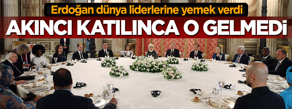 Mustafa Akıncı katılınca Rum başbakan yemeğe katılmadı