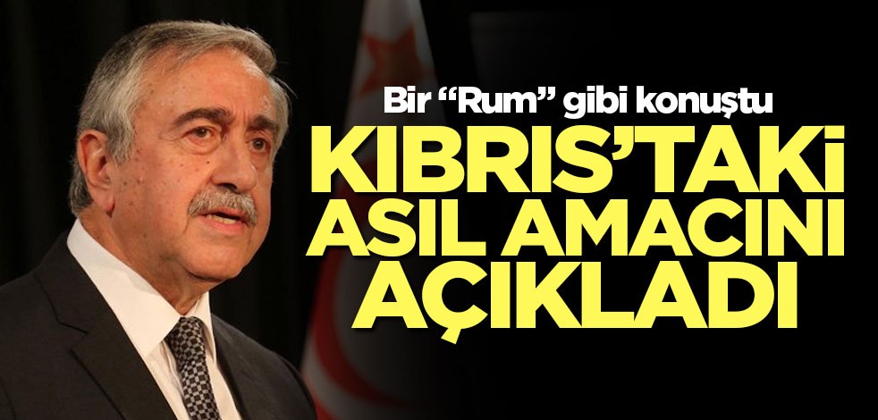 Mustafa Akıncı'dan rezil açıklamalar