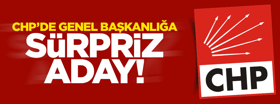 Mustafa Balbay CHP Genel Başkan adayı