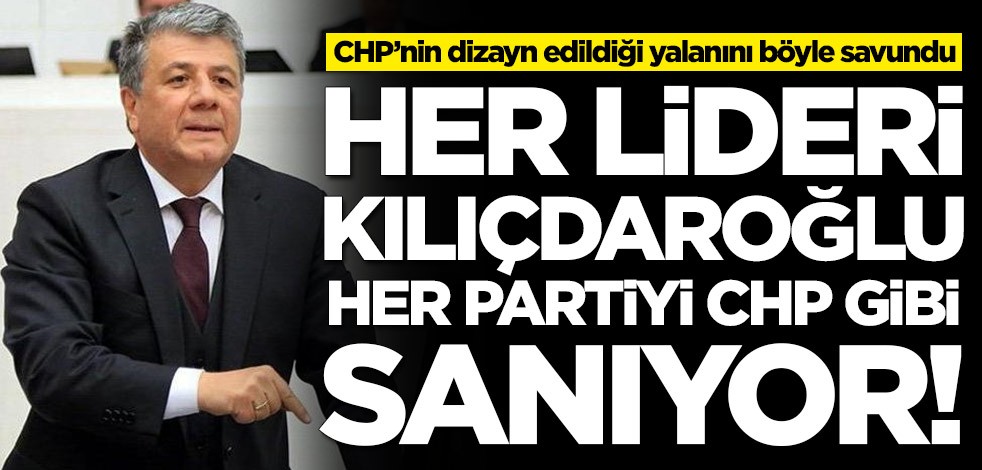 Mustafa Balbay CHP’nin dizayn edildiği yalanını böyle savundu!