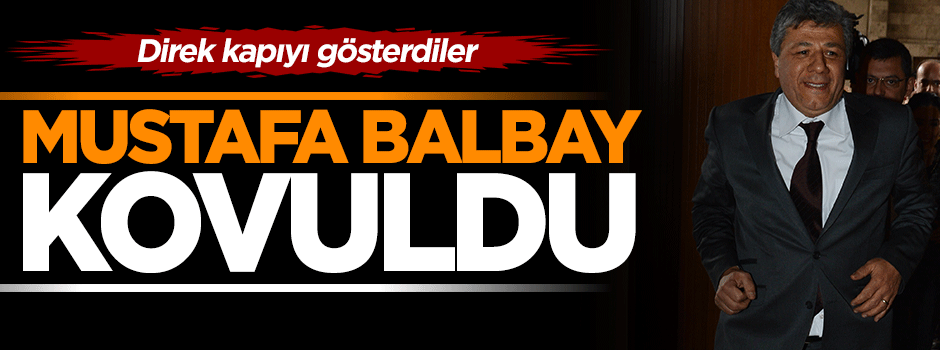 Mustafa Balbay Cumhuriyet Gazetesi'nden kovuldu