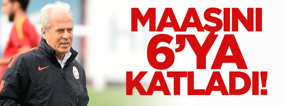 Mustafa Denizli maaşını 6'ya katladı