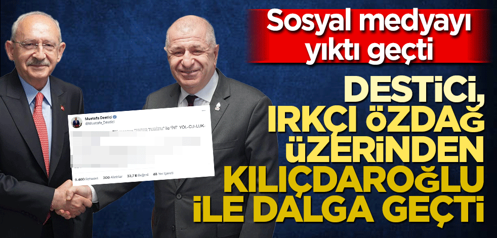 Mustafa Destici Kılıçdaroğlu ile dalga geçti Sosyal medya yıkıldı
