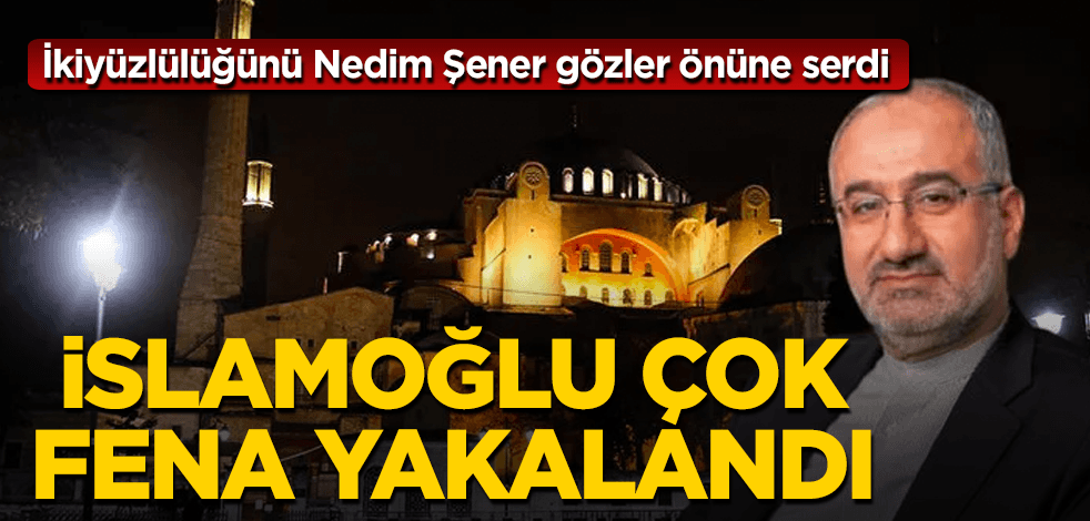 Mustafa İslamoğlu'nun maskesini Nedim Şener indirdi